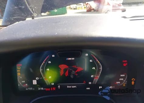 2021 BMW M8 Gran Coupe из США, поврежденный, VIN WBSGV0C09MCF13517